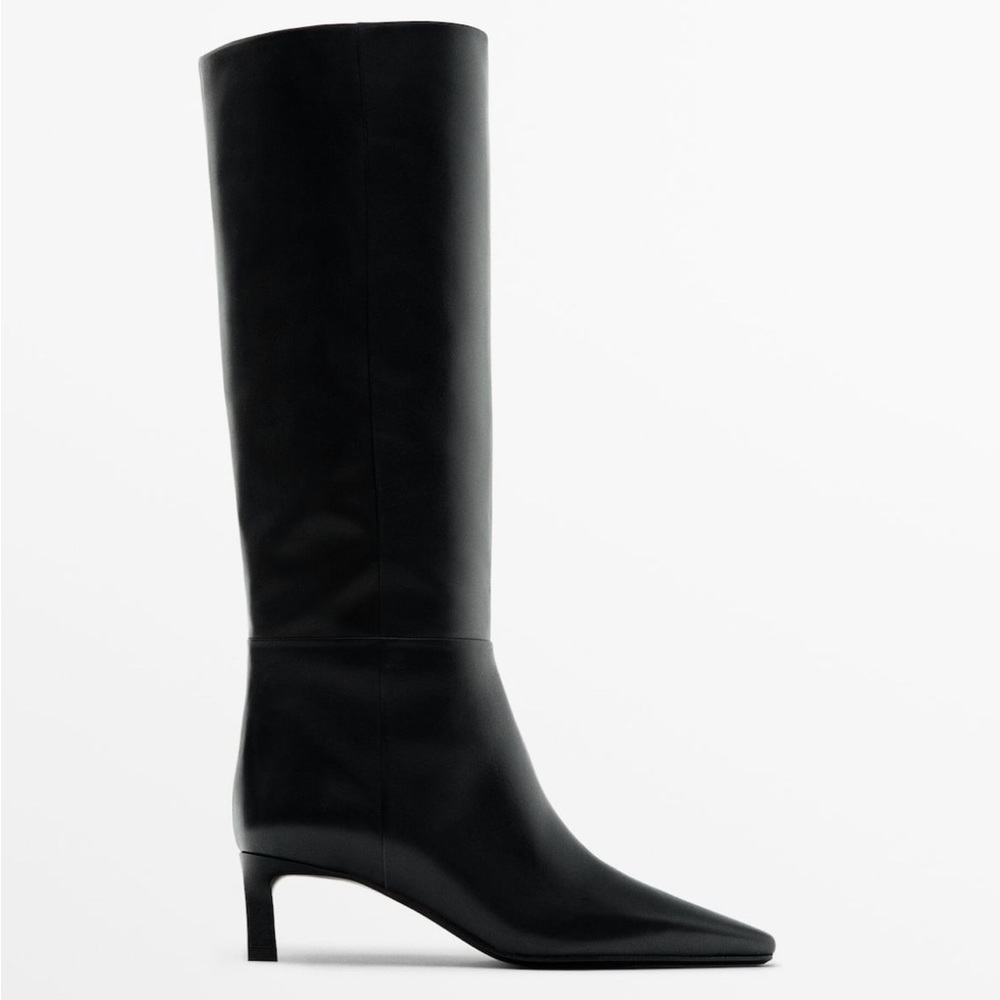 MASSIMO DUTTI Low heel Boots 7.5